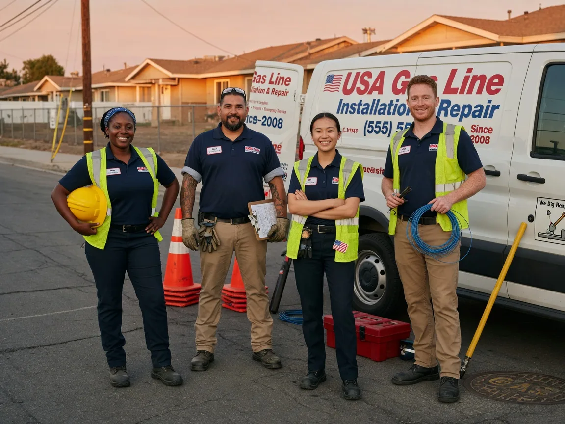 Gas Line Installation company in Boston, GA